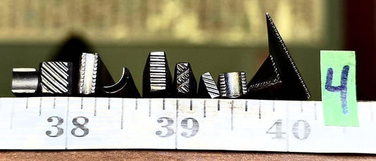 Textured stamp pack #4, 10 piece