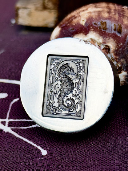 Seahorse steel impression die