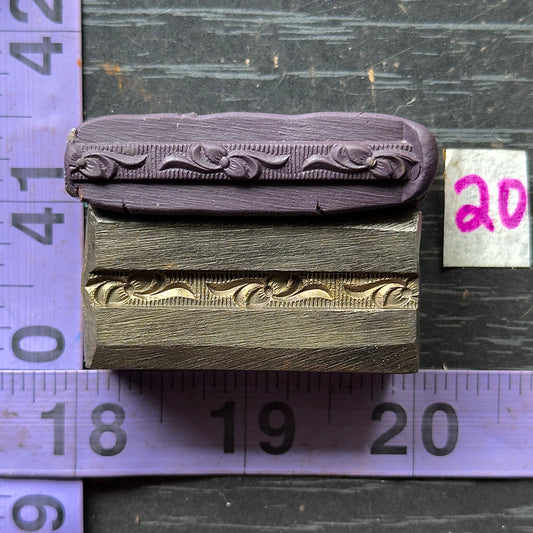 Single wire die steel impression #20