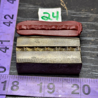 Single wire die steel impression #24