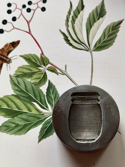 Mason Jar steel impression die