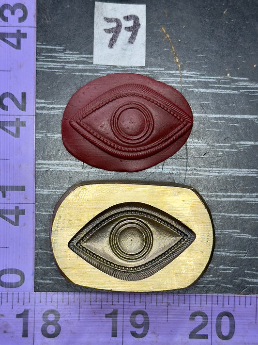 Eye bronze impression die #77