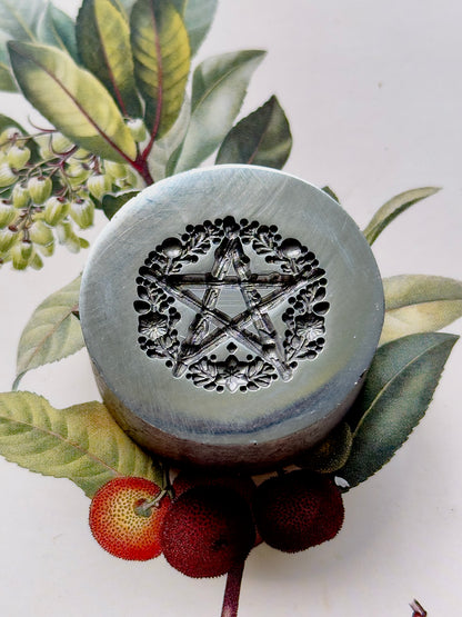 Pentagram impression steel die