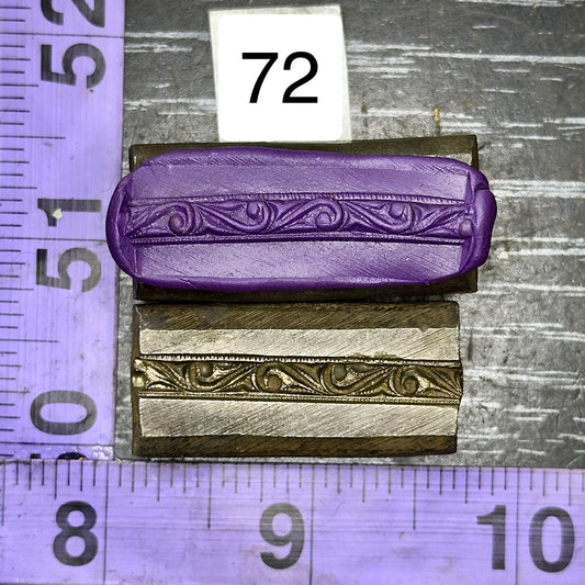 Single wire die steel impression #72