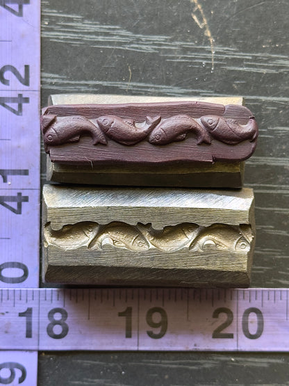 Fish Single wire die steel impression