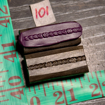 Single wire die steel impression #101