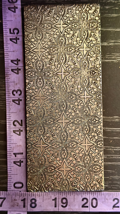 Intricate, vibrant texture plate rolling mill plate #47