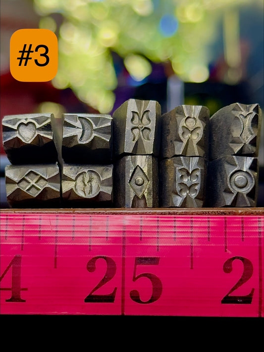Channel stamp pack #3, 10 piece