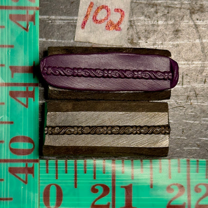 Single wire die steel impression #102
