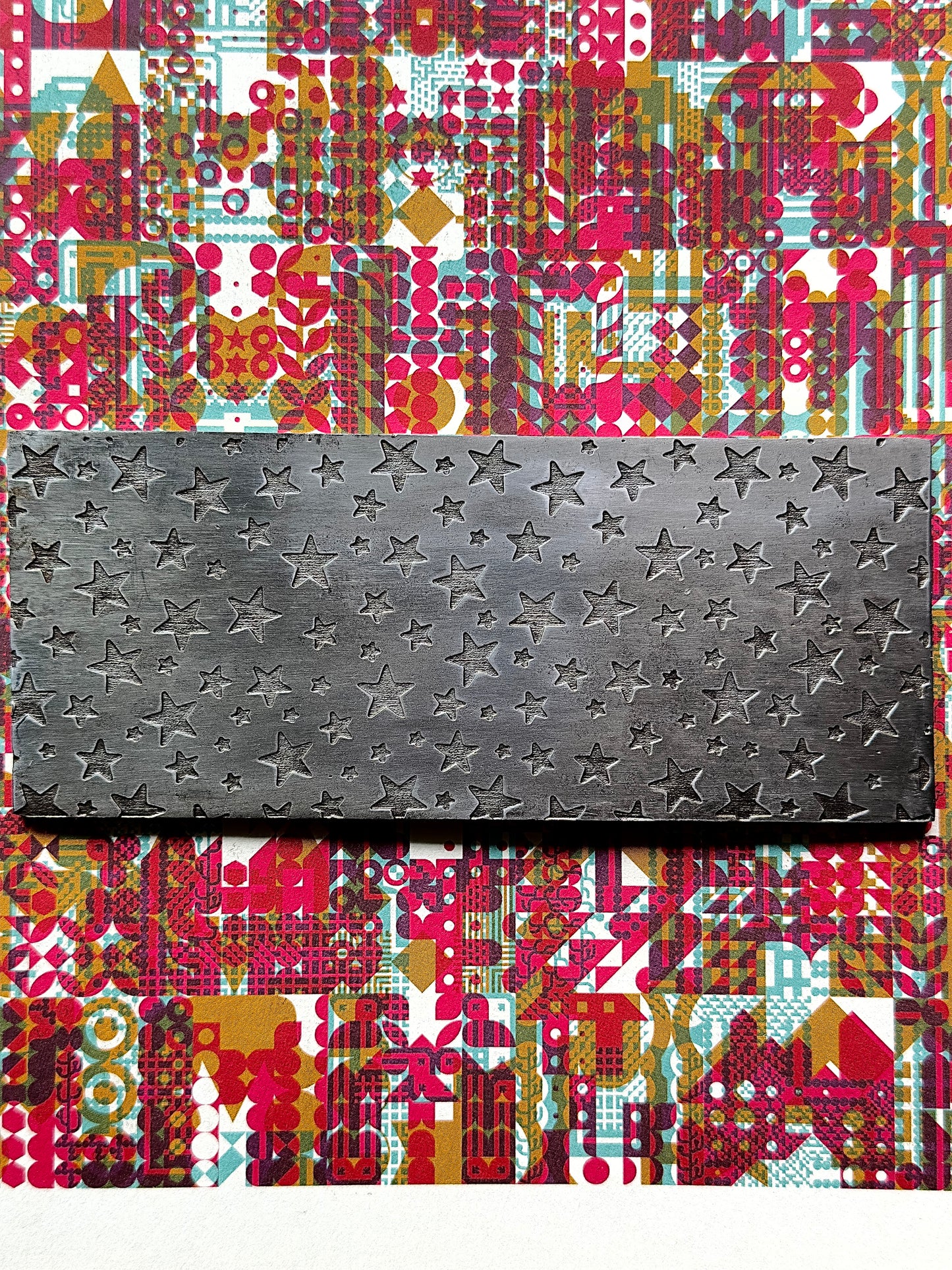 Starry sky, stars Texture/rolling mill plate