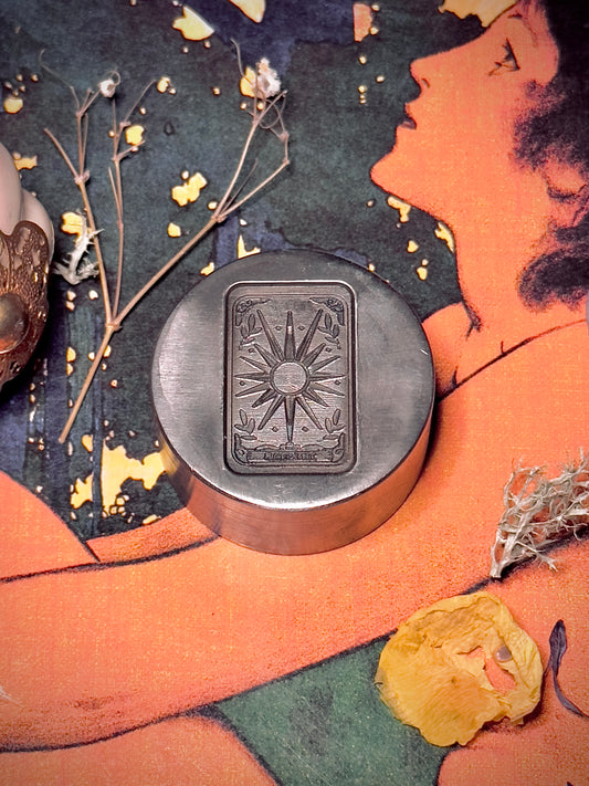 The Star tarot card steel impression die