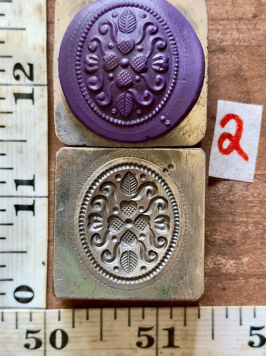 Oval impression die steel #2