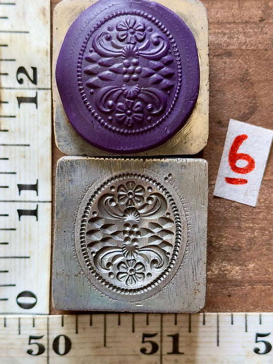 Oval impression die steel #6