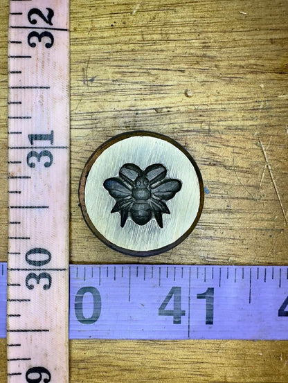 Bee bronze impression die