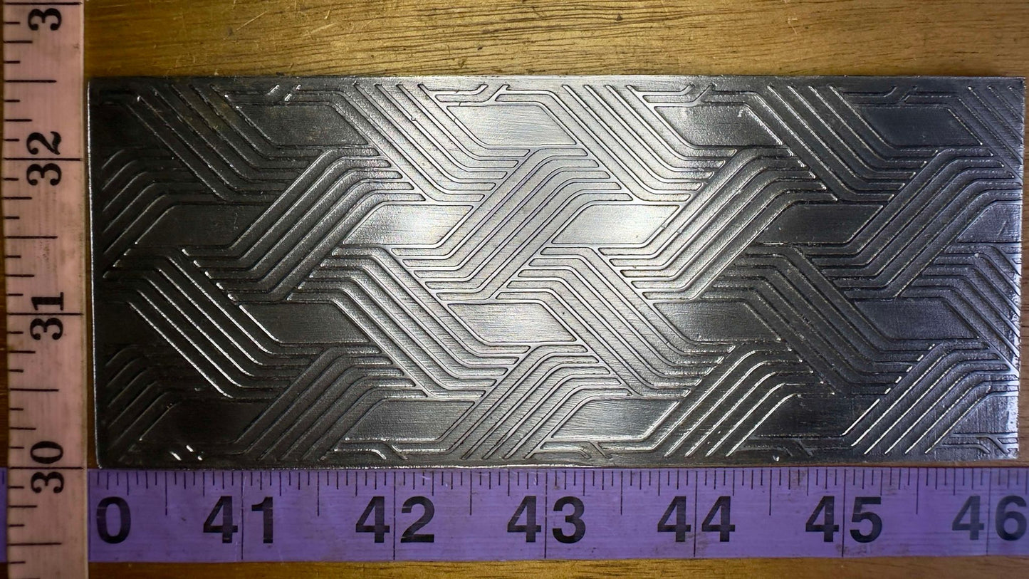 Circuit board Texture/rolling mill plate