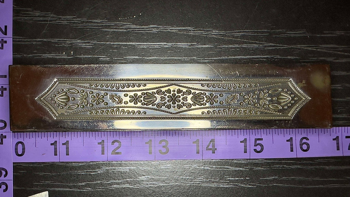 Cuff die, Vintage steel die, impression die #3