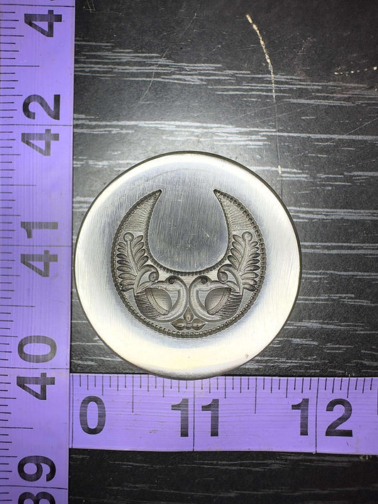 Fancy Crescent Moon steel impression die #5