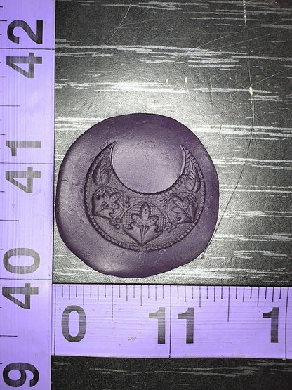 Fancy Crescent Moon steel impression die #7