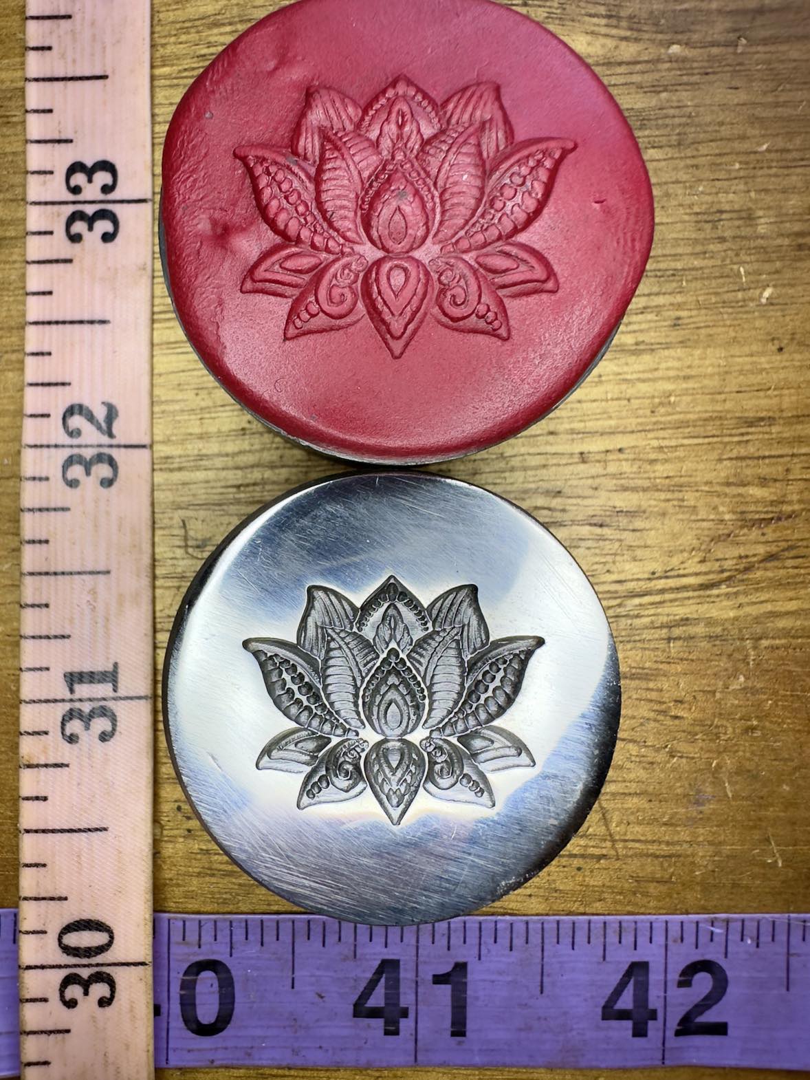 Lotus steel impression die