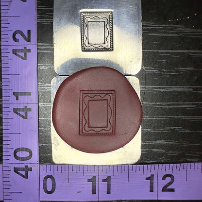 Mini frame, stone setting impression die steel #7