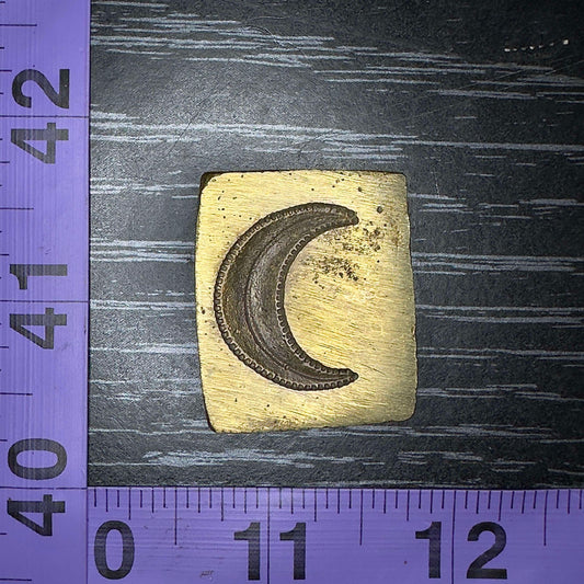 Vintage crescent moon