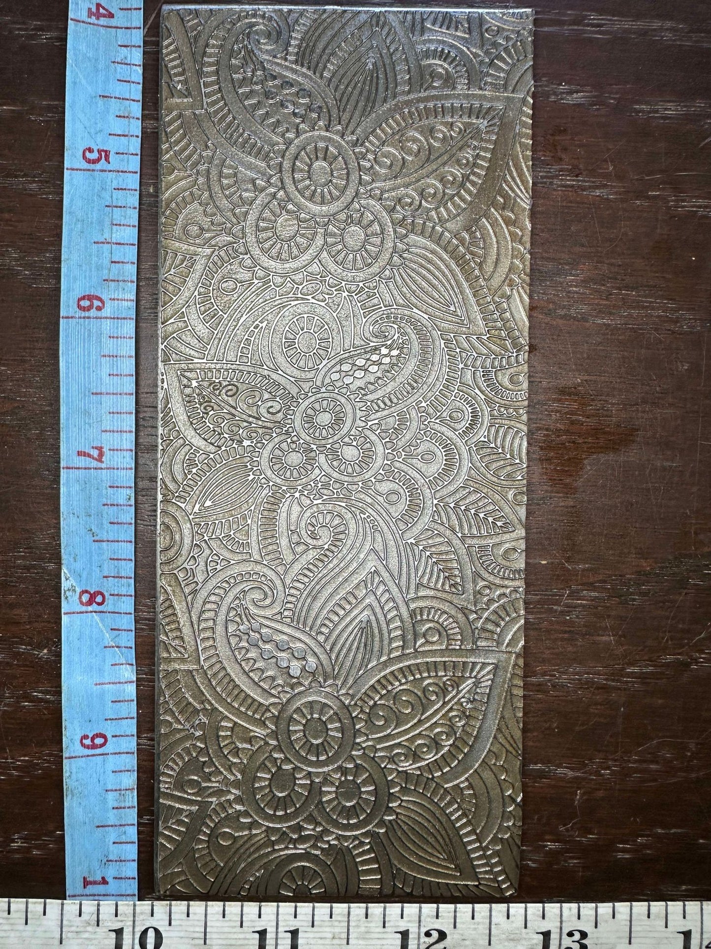 Paisley texture/rolling mill plate