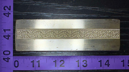 Fancy steel band ring cuff impression die #2