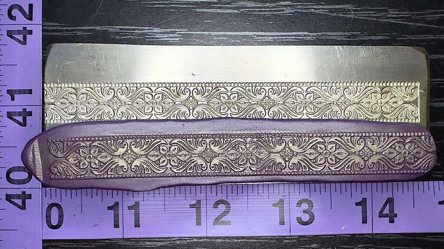 Fancy steel band ring cuff impression die #3