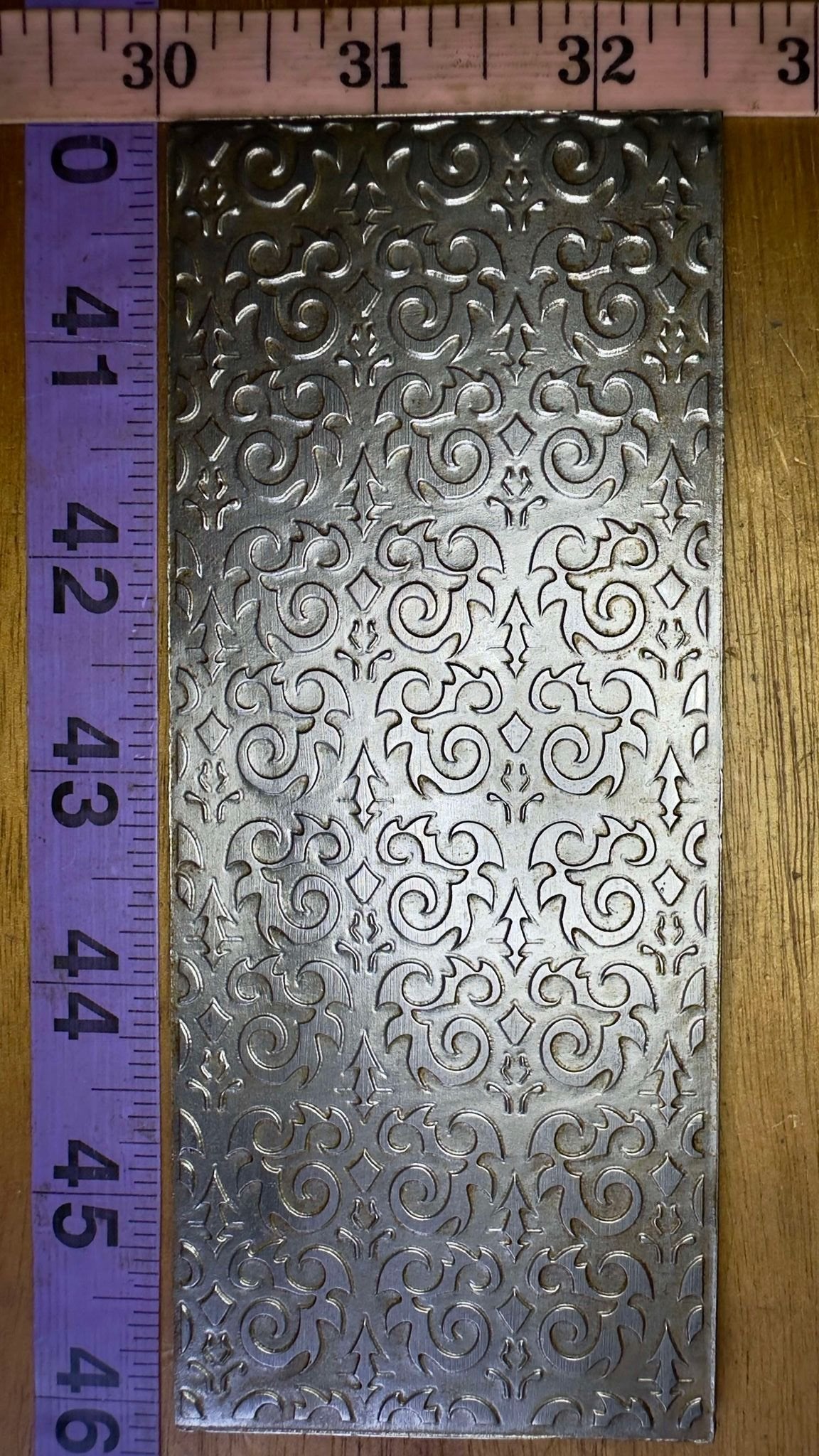 Tribal Texture/rolling mill plate