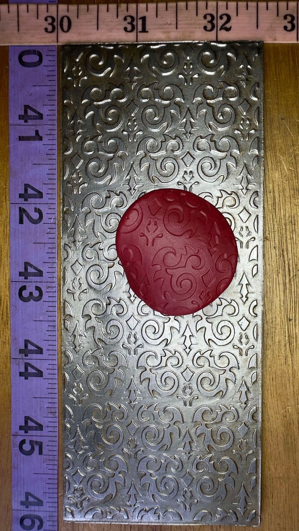 Tribal Texture/rolling mill plate