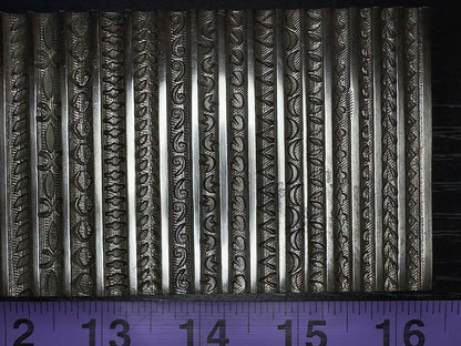 Multi channel, range of gauges wire die, steel plate. #1