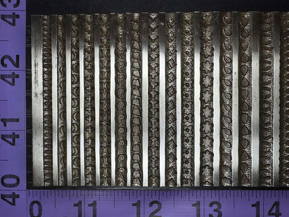 Multi channel, range of gauges wire die, steel plate. #5