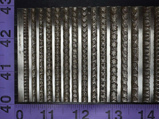 Multi channel, range of gauges wire die, steel plate. #5