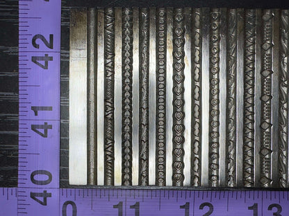 Multi channel, range of gauges wire die, steel plate. #6