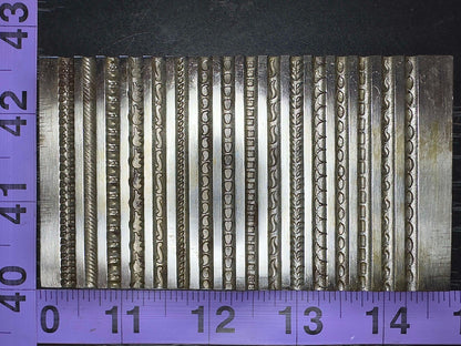 Multi channel, range of gauges wire die, steel plate. #9